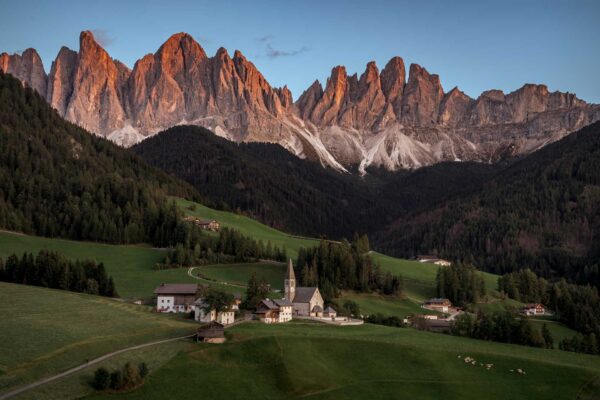 dolomites map for photography