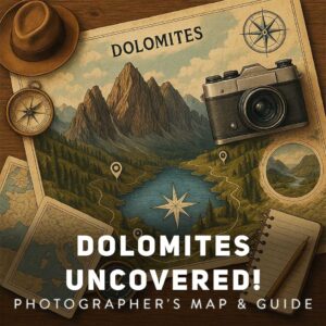 Dolomites Photography Map