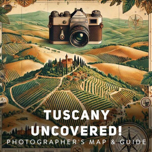 Photography Location Map Tuscany
