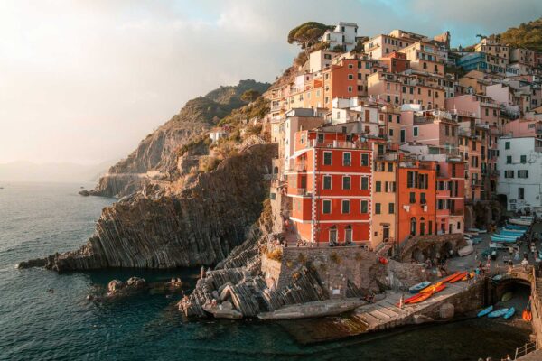 cinque terre italy best photo locations map